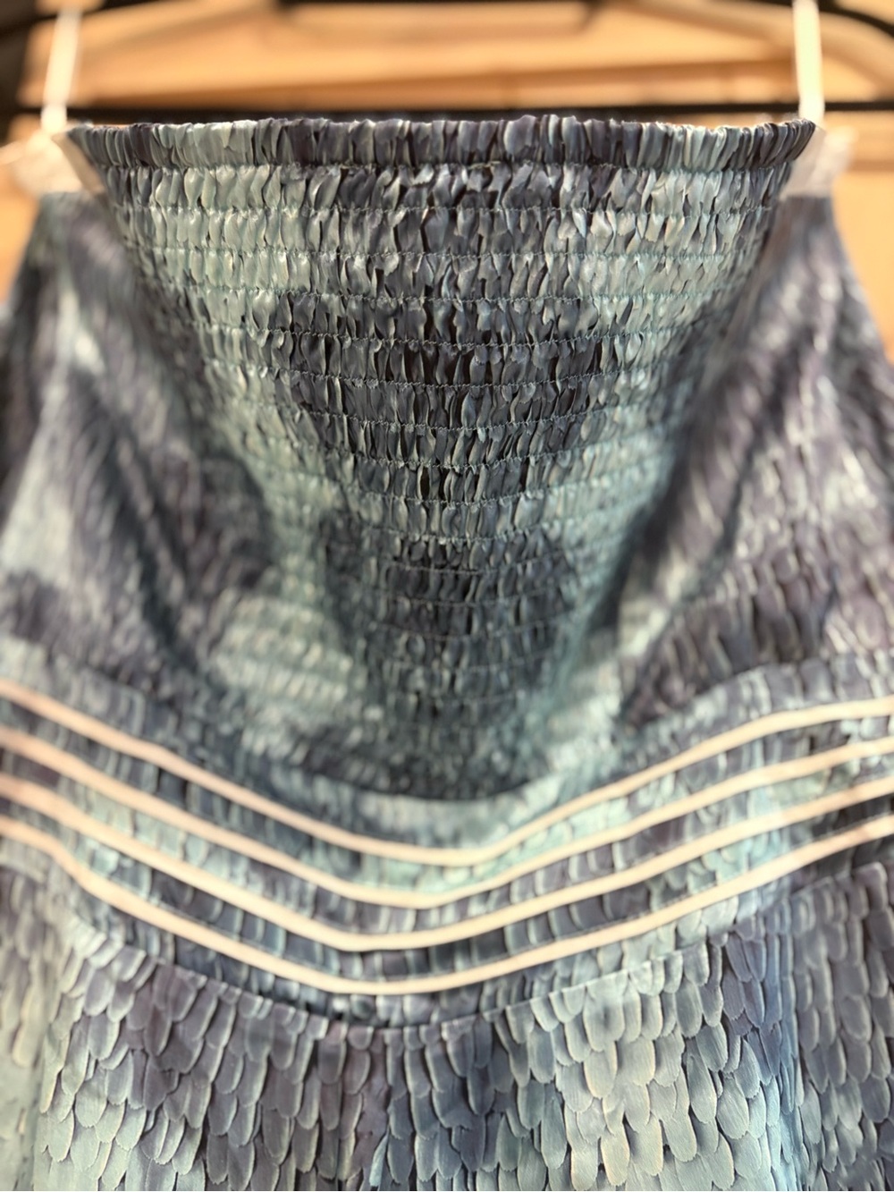NWOT Silk Strapless Maxi Dress by AS by DF - Picture 5 of 6